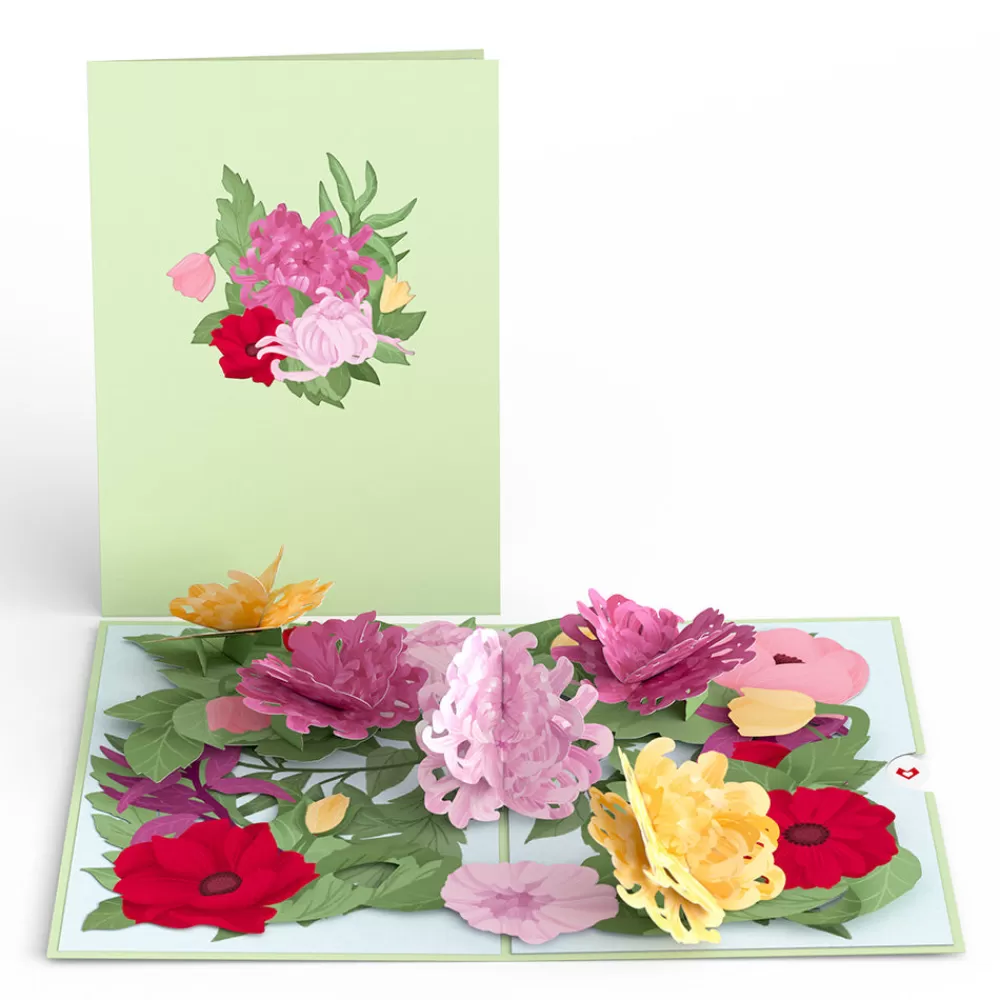 Lovepop Greeting Cards | Just Because | Flower Patch Pop-Up Card