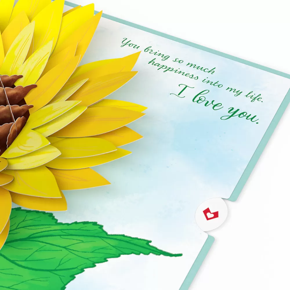 Lovepop Greeting Cards | Mother'S Day 5/11 | For my Wife Sunflower Pop-Up Card