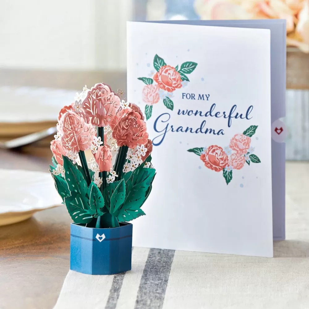 Lovepop Pop-Up Bouquets | Mother'S Day 5/11 | For My Wonderful Grandma Card with Mini Bouquet