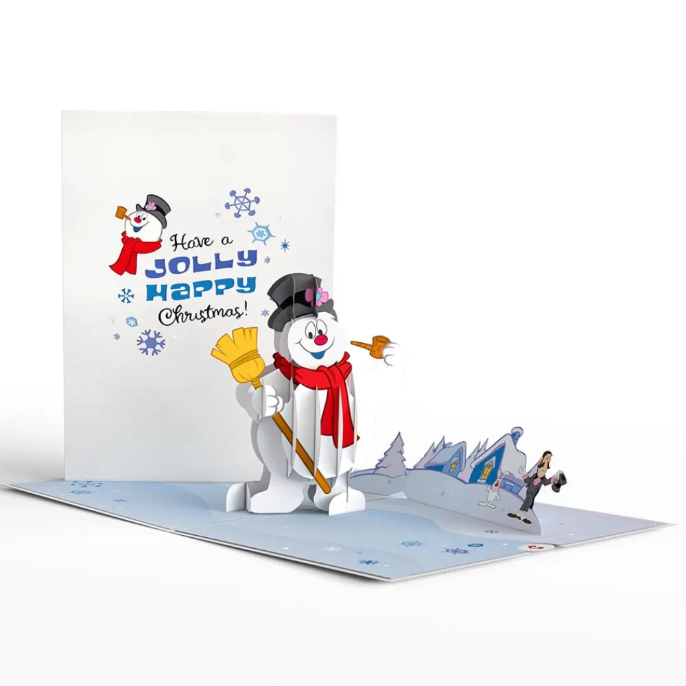 Lovepop Christmas 12/25 | Frosty The Snowman Jolly Happy Christmas Pop-Up Card