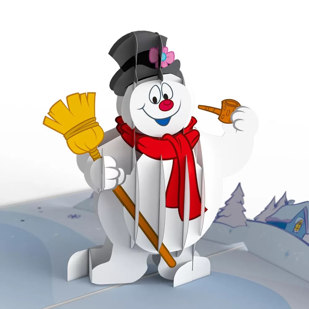 Lovepop Christmas 12/25 | Frosty The Snowman Jolly Happy Christmas Pop-Up Card