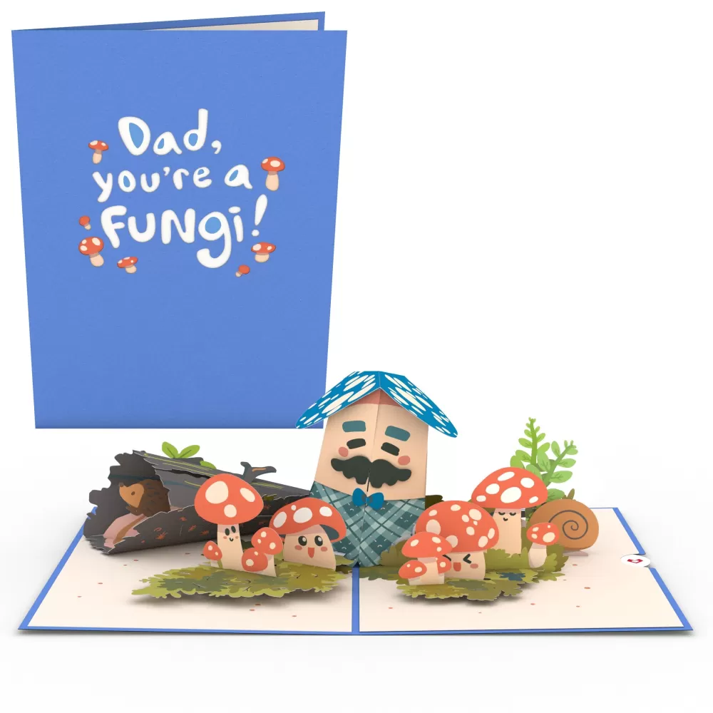 Lovepop Father'S Day 6/15 | Dad | Fungi Dad Pop-Up Card