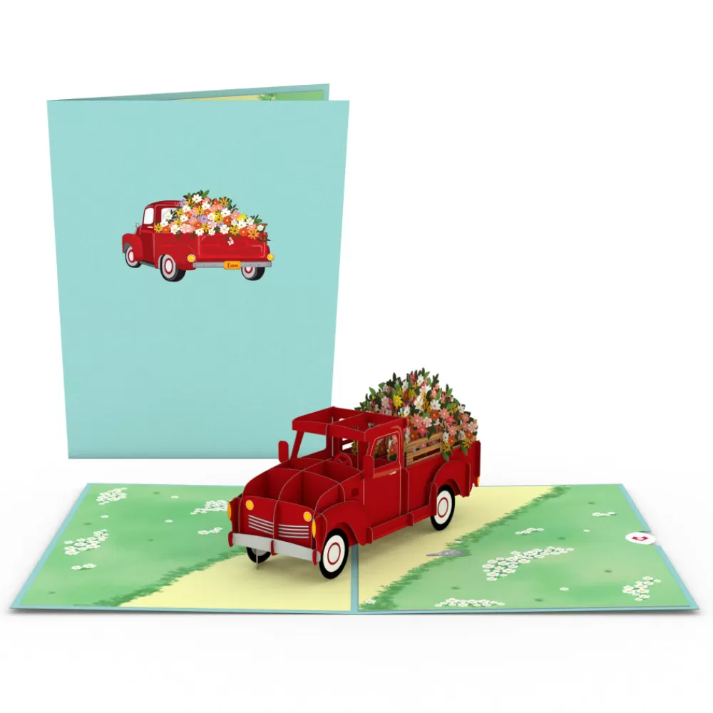 Lovepop Greeting Cards | Retirement | Garden Truck Pop-Up Card