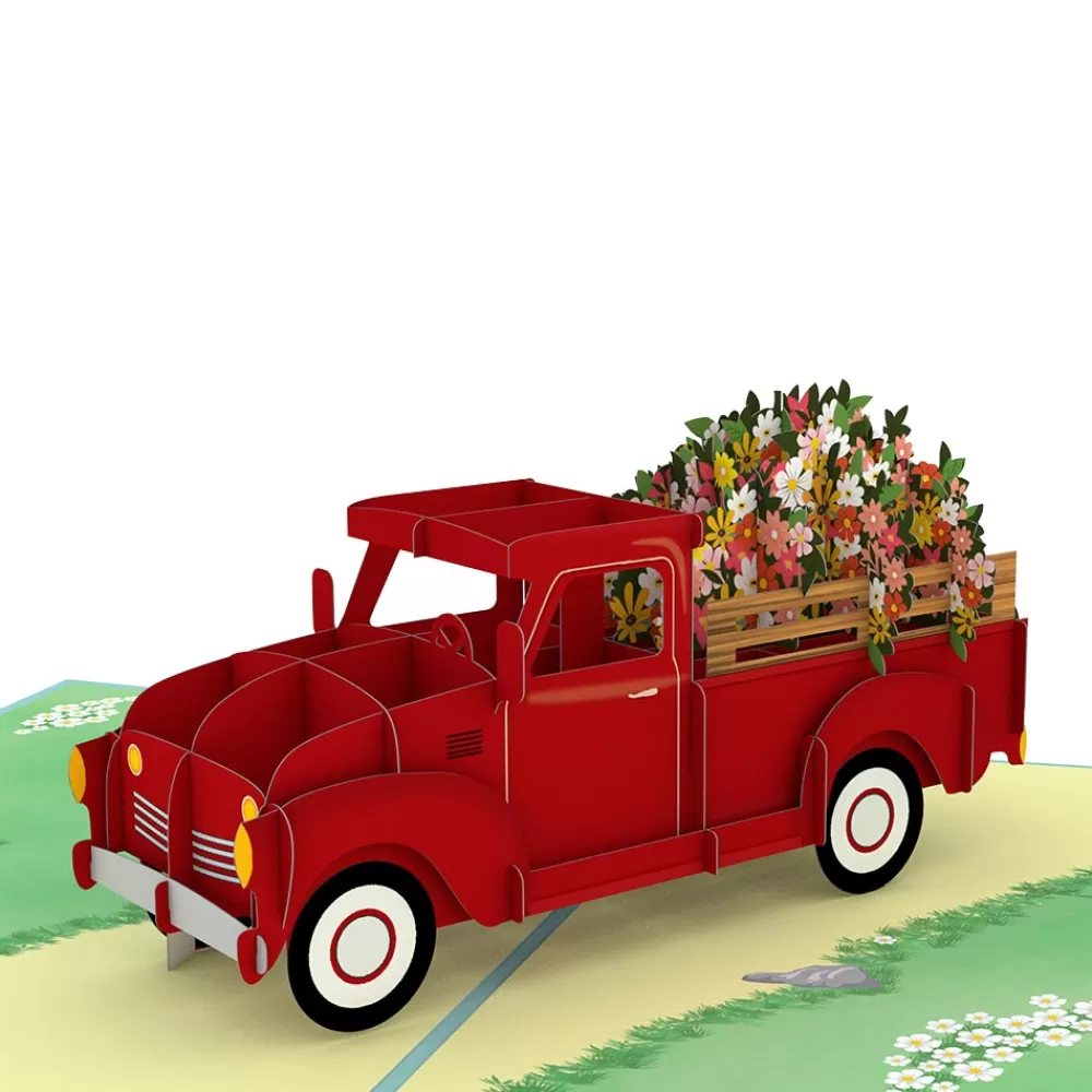 Lovepop Greeting Cards | Retirement | Garden Truck Pop-Up Card