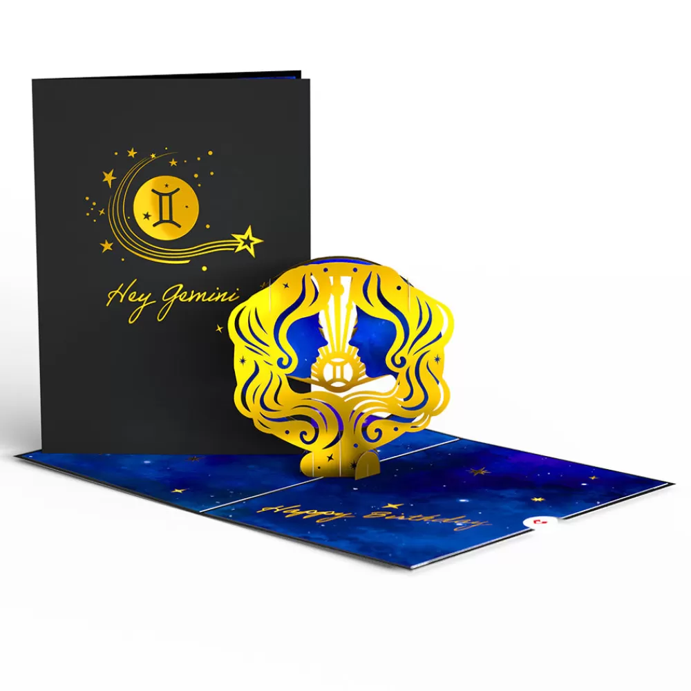 Lovepop Birthday | Her | Gemini Zodiac Birthday Pop-Up Card