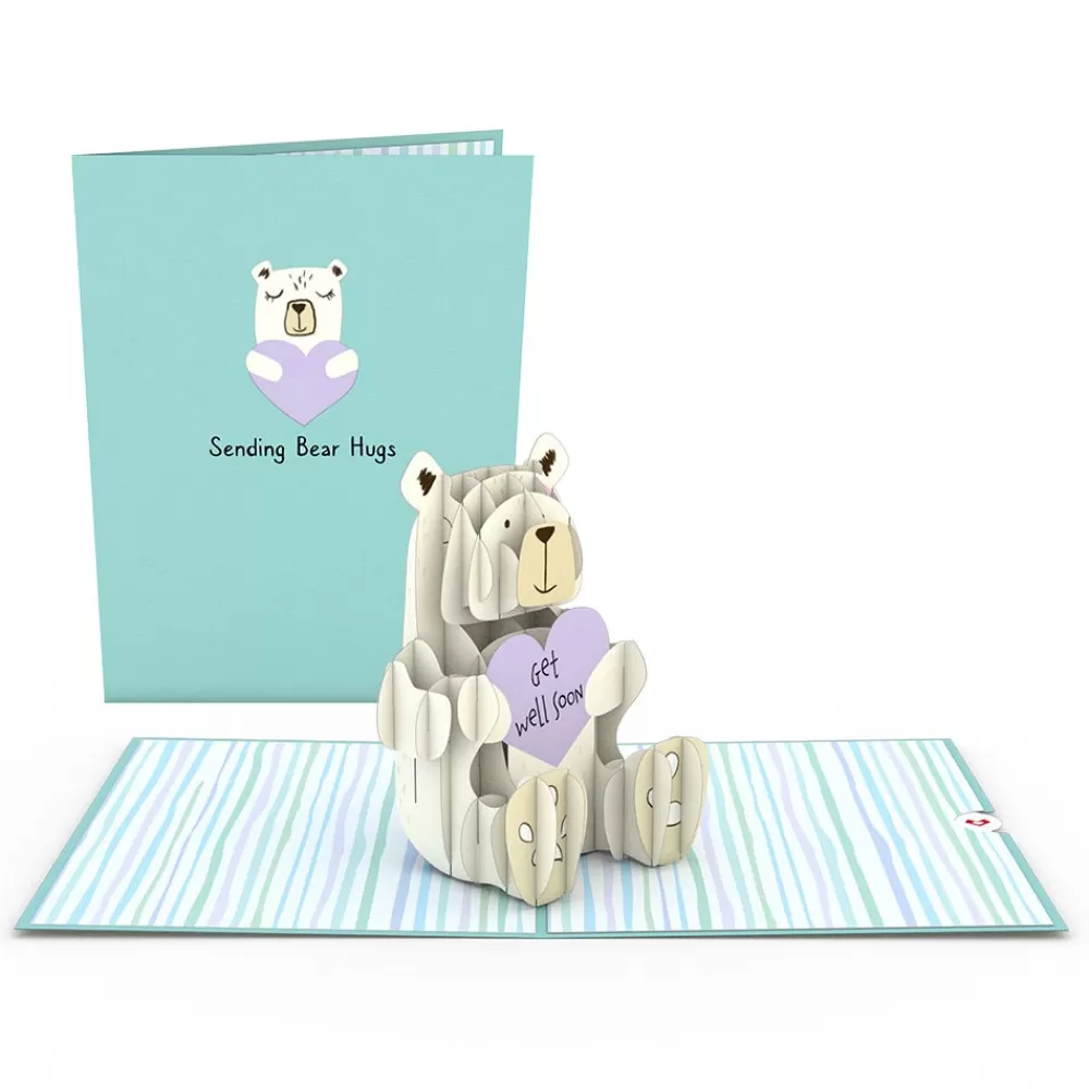 Lovepop Greeting Cards | Get Well | Get Well Bear Pop-Up Card