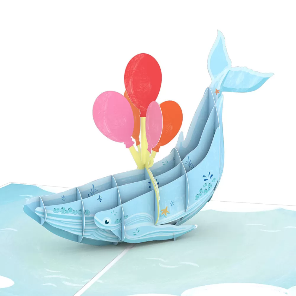 Lovepop Greeting Cards | Get Well | Get Well Whale Pop-Up Card