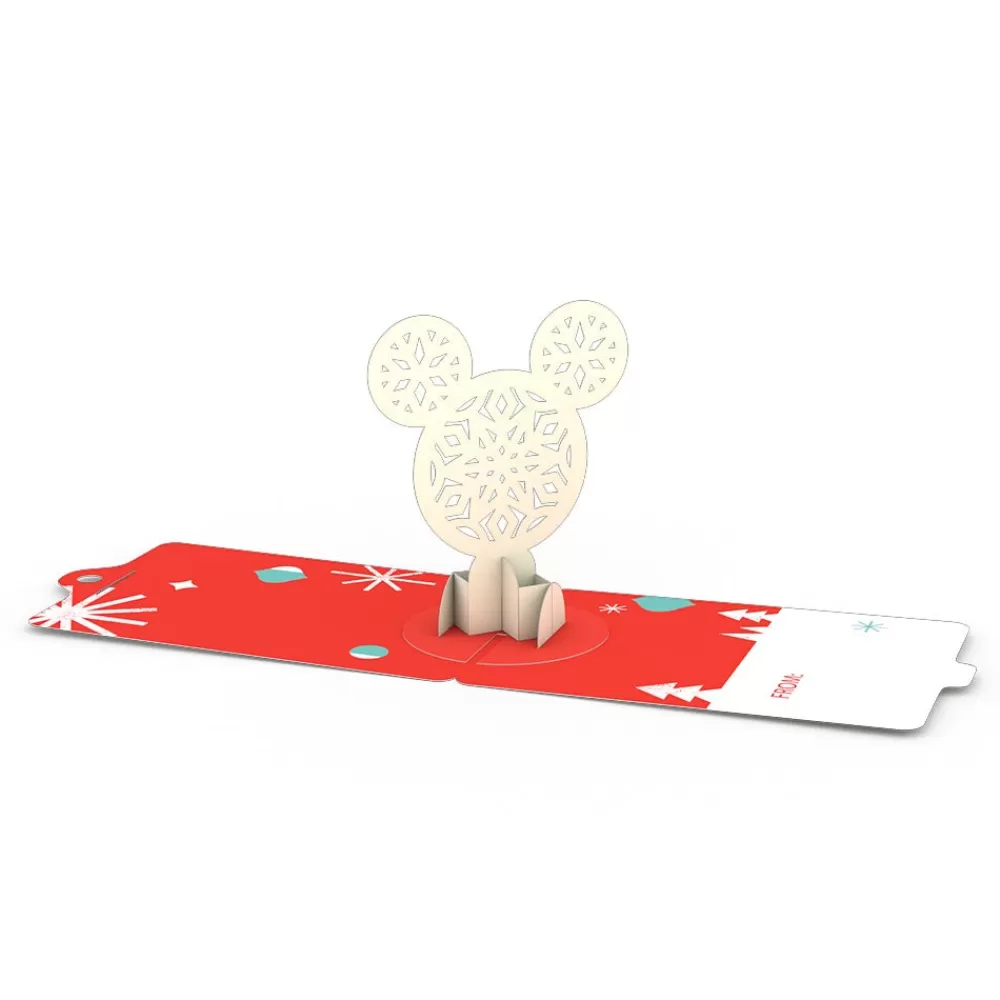 Lovepop Christmas 12/25 | Kids | Gift Tag 4-Pack: Disney's Mickey Mouse Merry Holiday