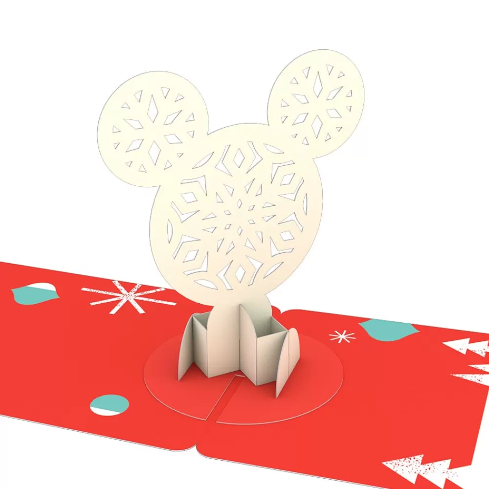 Lovepop Christmas 12/25 | Kids | Gift Tag 4-Pack: Disney's Mickey Mouse Merry Holiday
