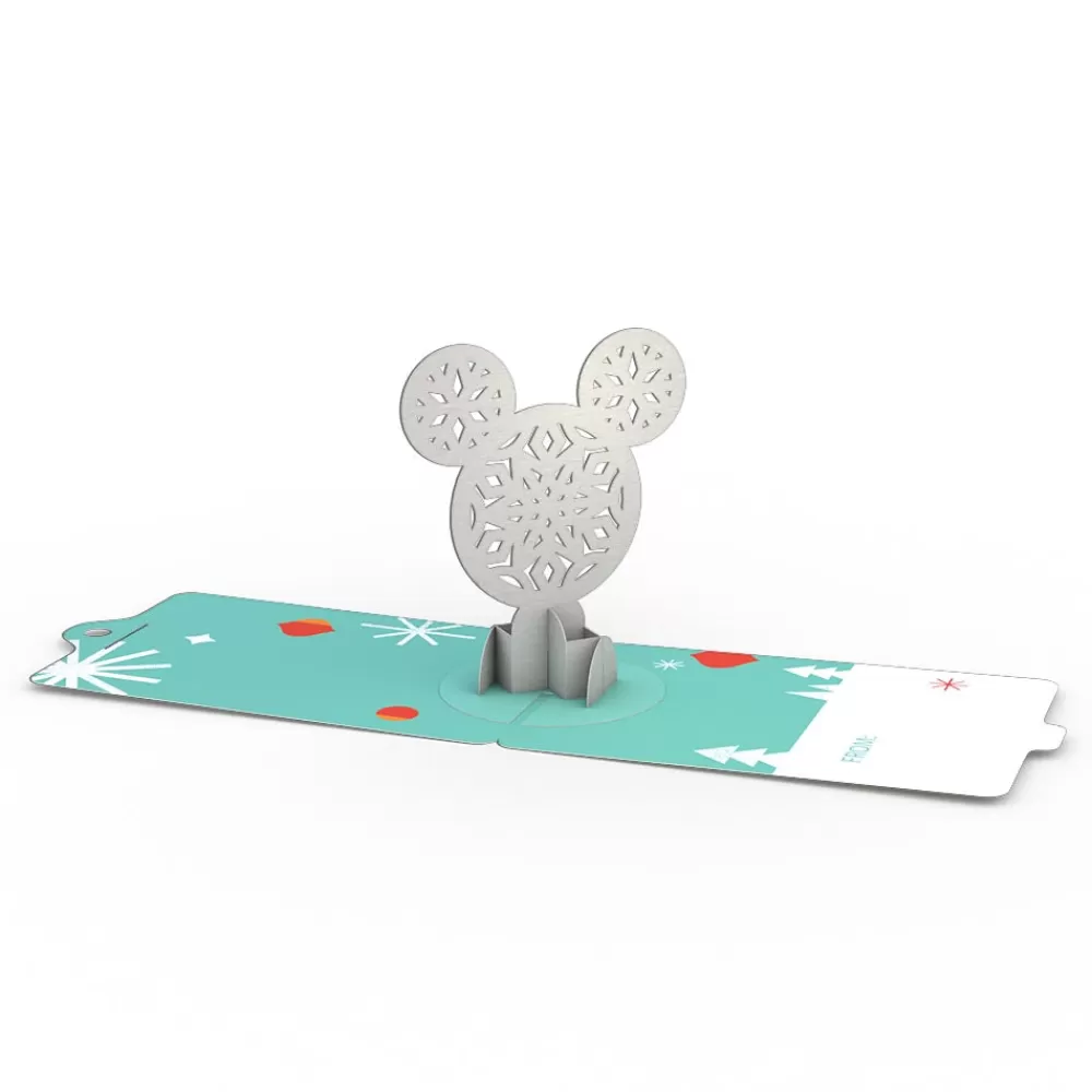 Lovepop Christmas 12/25 | Kids | Gift Tag 4-Pack: Disney's Mickey Mouse Merry Holiday