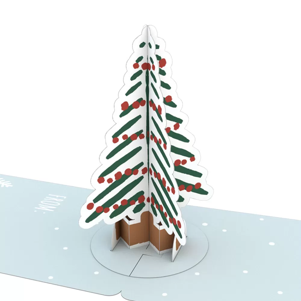 Lovepop Christmas 12/25 | Gift Tag 4-Pack: Holiday Tree