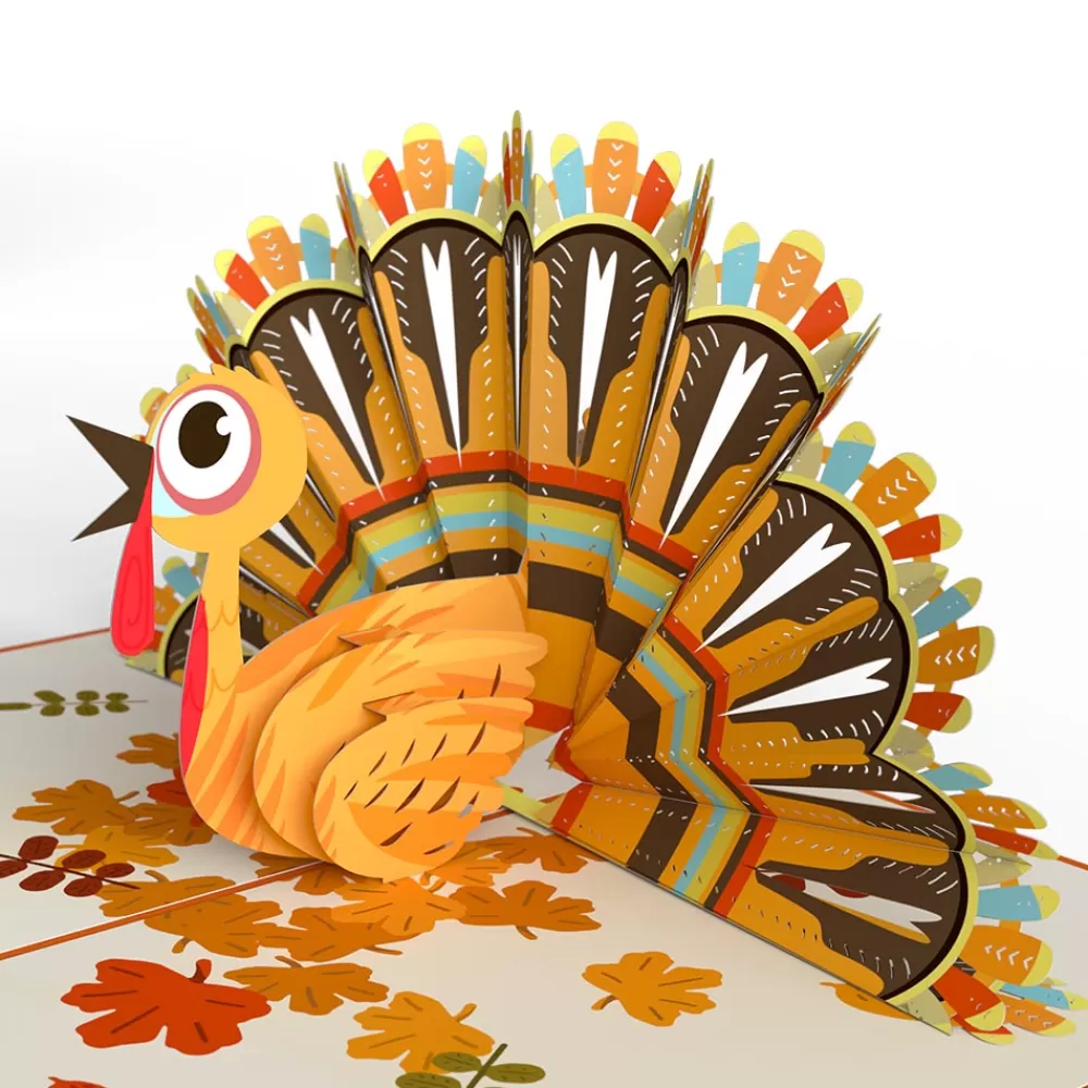 Lovepop Thanksgiving 11/27 | Gobble Till You Wobble Turkey Pop-Up Card