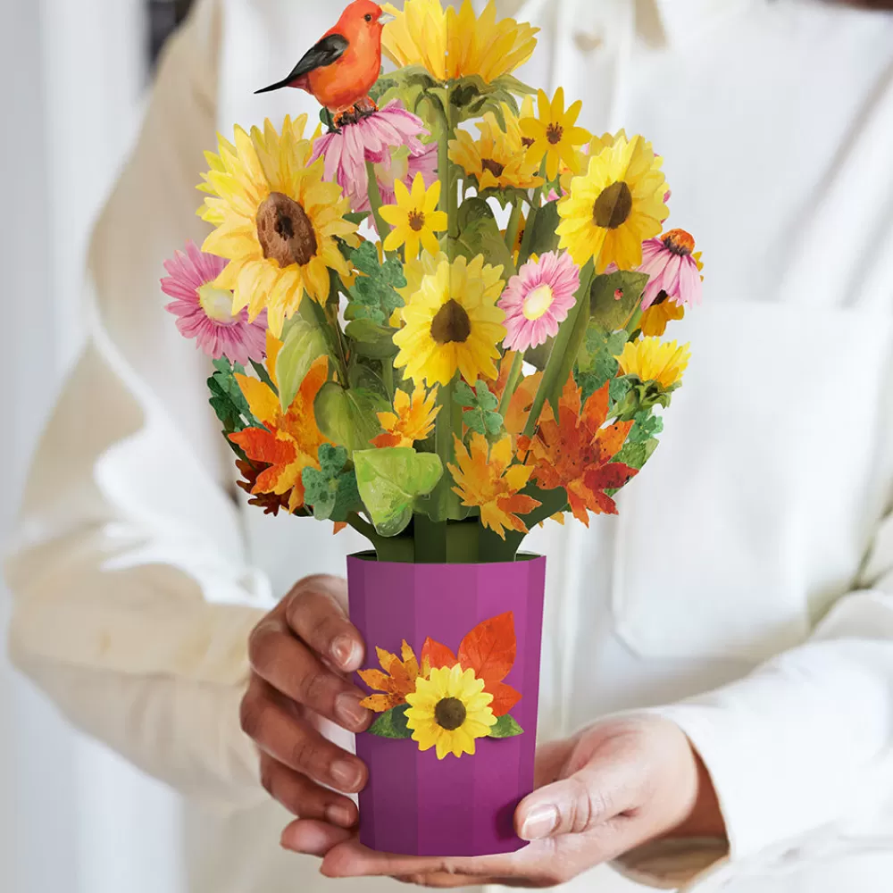 Lovepop Pop-Up Bouquets | Decor | Golden Sunflower Bouquet