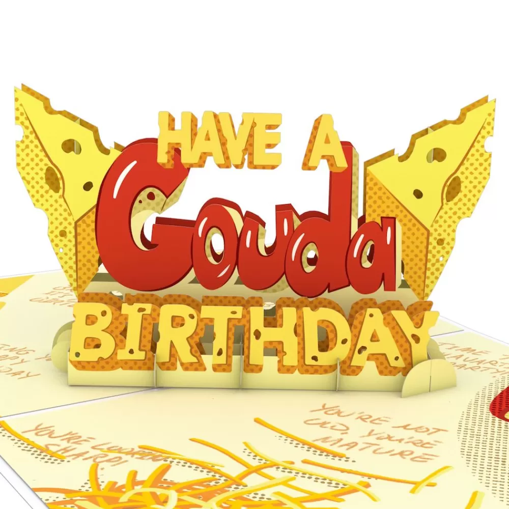 Lovepop Birthday | Gouda Birthday Pop-Up Card and Sentiment Set for Any Woman