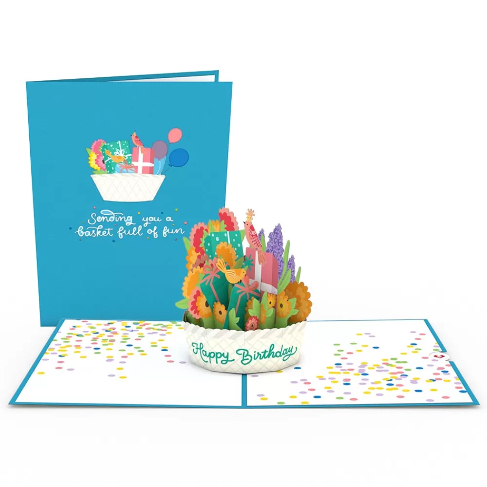 Lovepop Birthday | Happy Birthday Basket Pop-Up Card