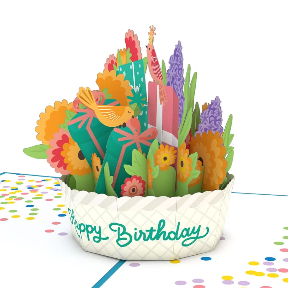 Lovepop Birthday | Happy Birthday Basket Pop-Up Card