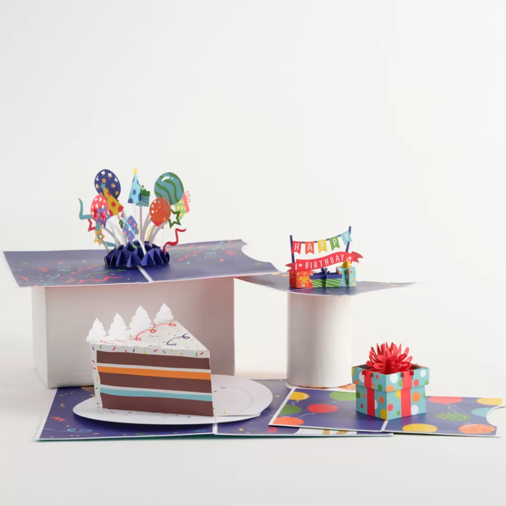 Lovepop Birthday | Happy Birthday Endless Surprises 4-in-1 Nesting Card