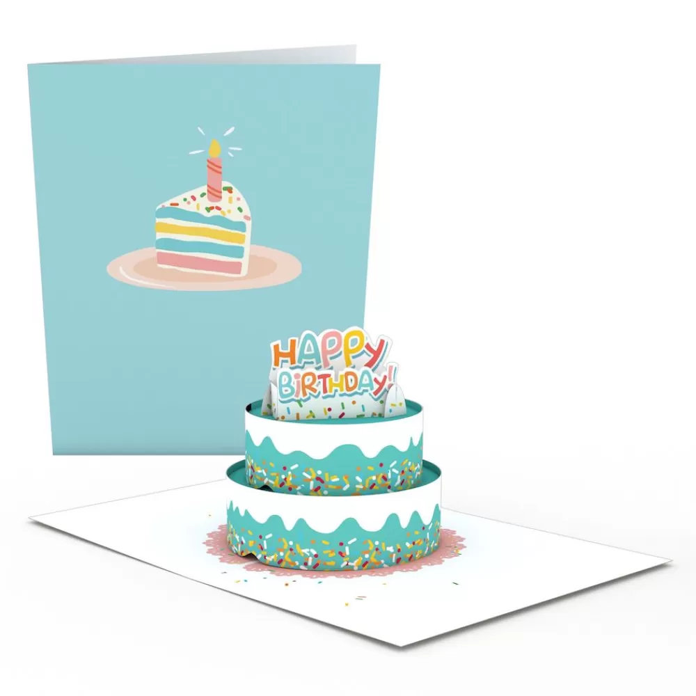 Lovepop Greeting Cards | Birthday | Happy Birthday Fun Sprinkles Cake: Paperpop® Card