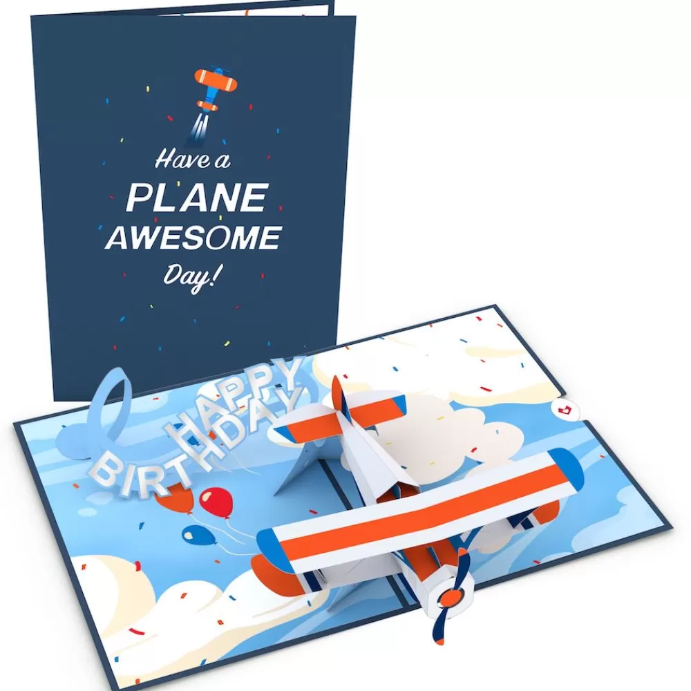 Lovepop Greeting Cards | Birthday | Happy Birthday Plane Pop-Up Card