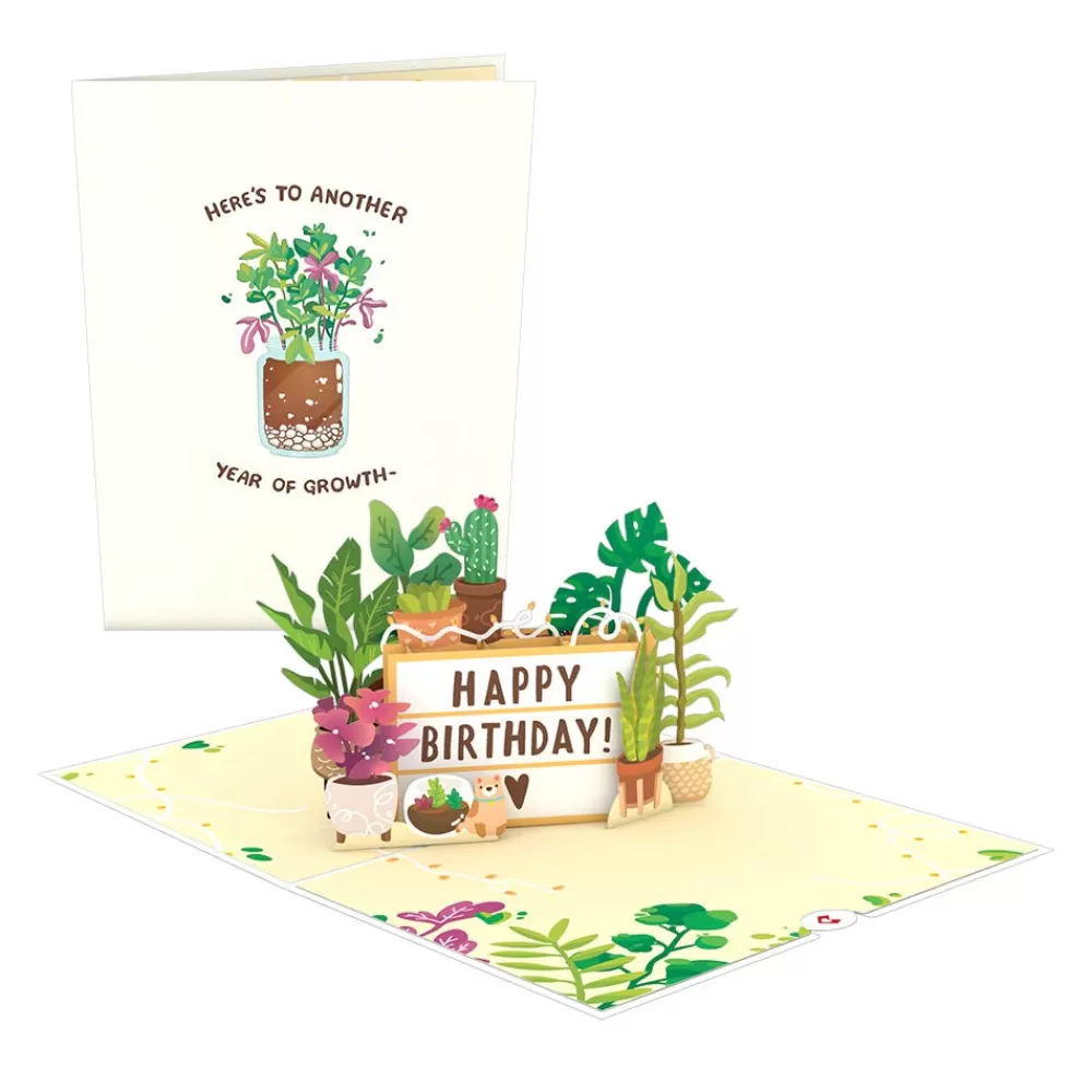 Lovepop Birthday | Her | Happy Birthday Plants Pop-Up Card