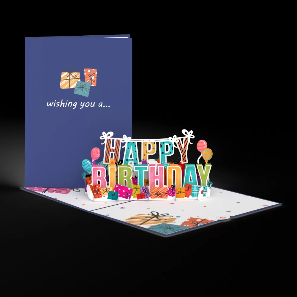 Lovepop Greeting Cards | Birthday | Happy Birthday Pop-Up Card