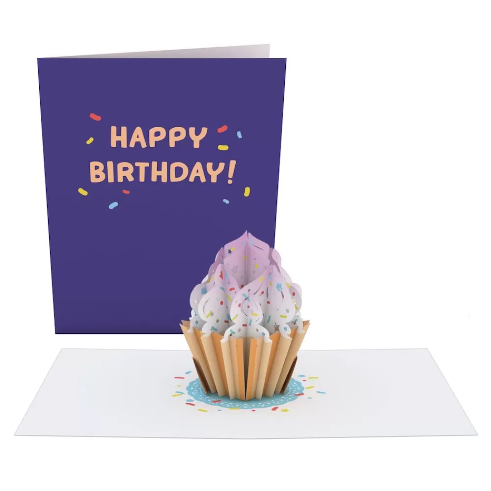 Lovepop Birthday | Happy Birthday Sprinkles Cupcake: Paperpop® Card