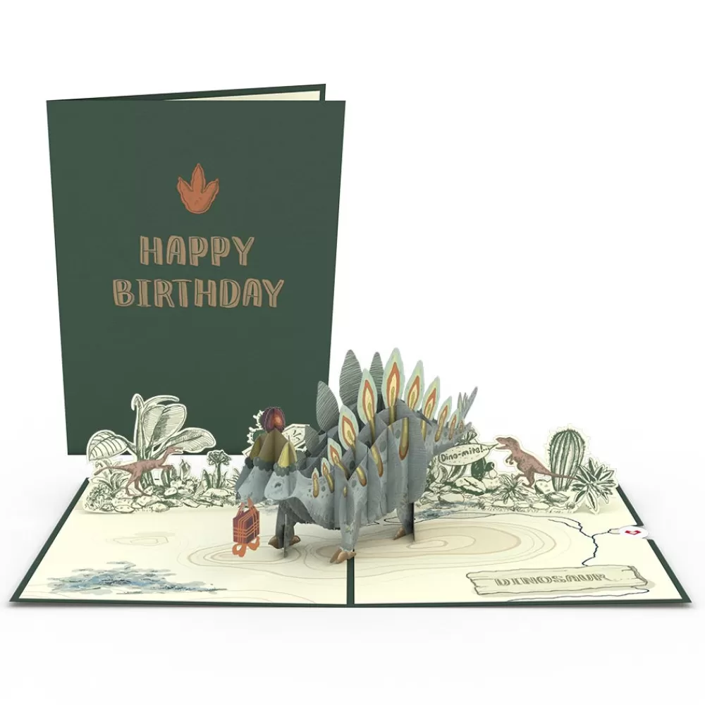 Lovepop Greeting Cards | Birthday | Happy Birthday Stegosaurus Pop-Up Card