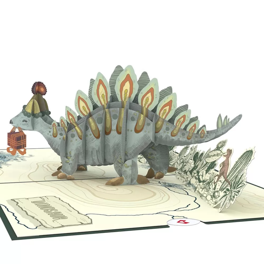 Lovepop Greeting Cards | Birthday | Happy Birthday Stegosaurus Pop-Up Card