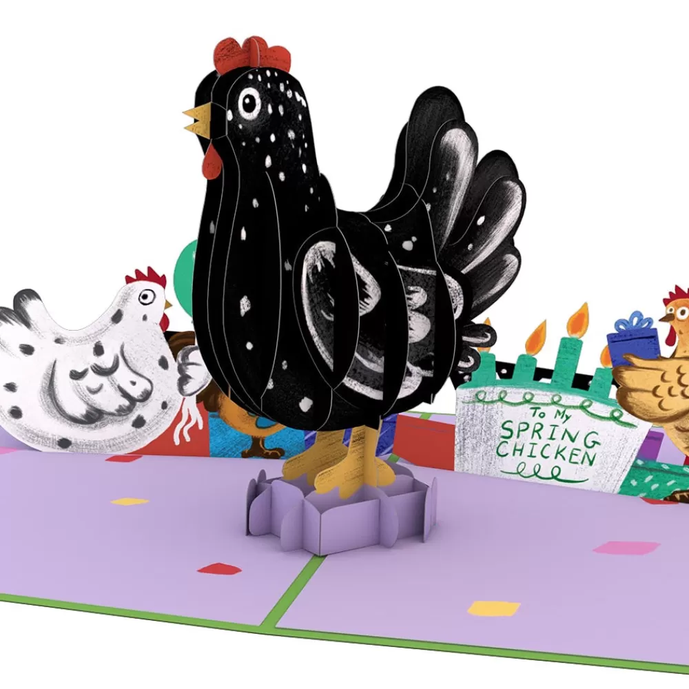 Lovepop Greeting Cards | Birthday | Happy Birthday To My Spring Chicken Pop-Up Card