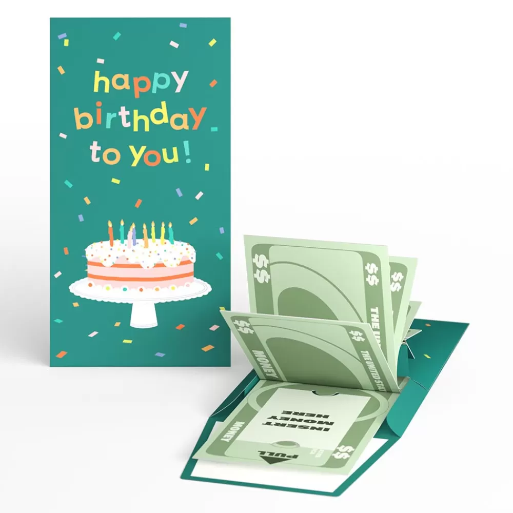 Lovepop Birthday | Happy Birthday to You! Confetti Cake Money Holder