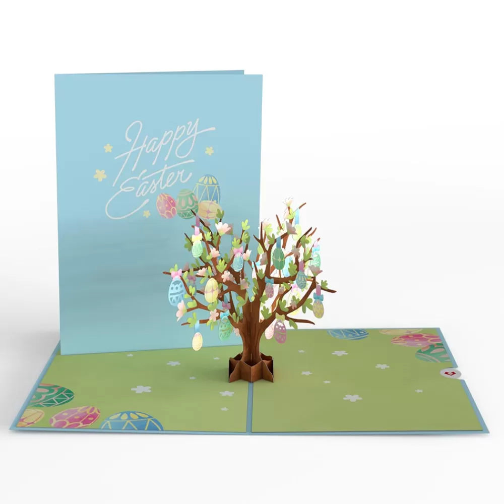 Lovepop Greeting Cards | Easter 4/20 | Happy Easter Egg Tree Pop-Up Card