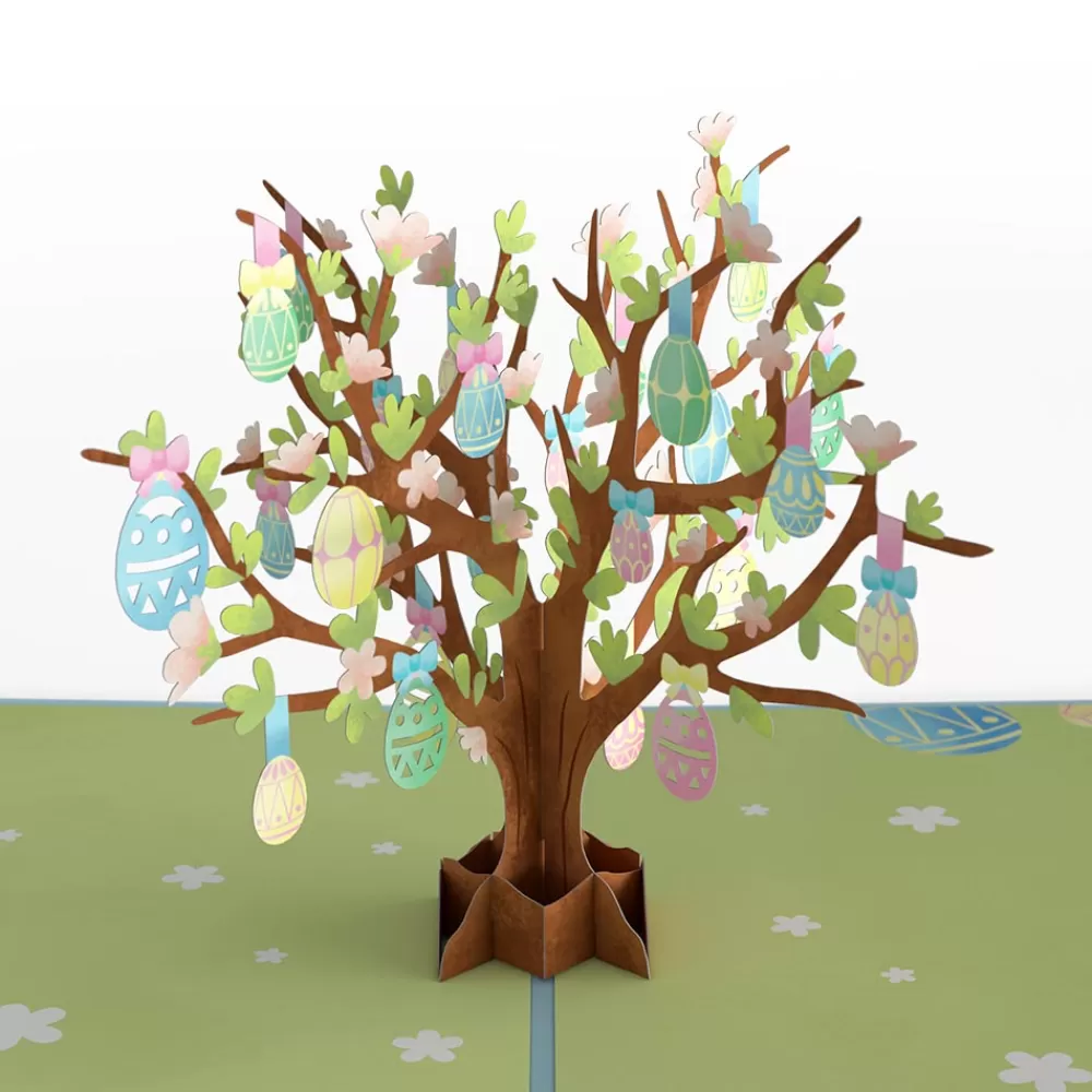 Lovepop Greeting Cards | Easter 4/20 | Happy Easter Egg Tree Pop-Up Card