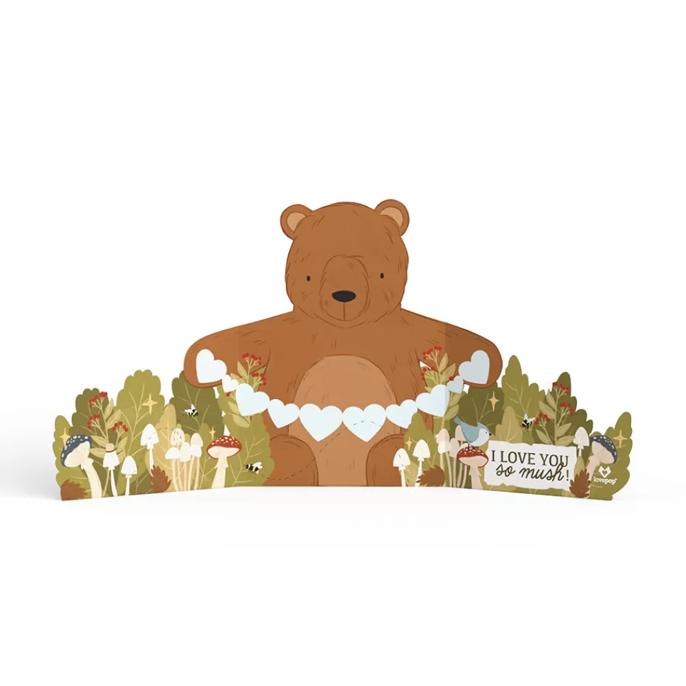 Lovepop Decor | Father'S Day 6/15 | Happy Father's Day Bear Tri-Fold Card