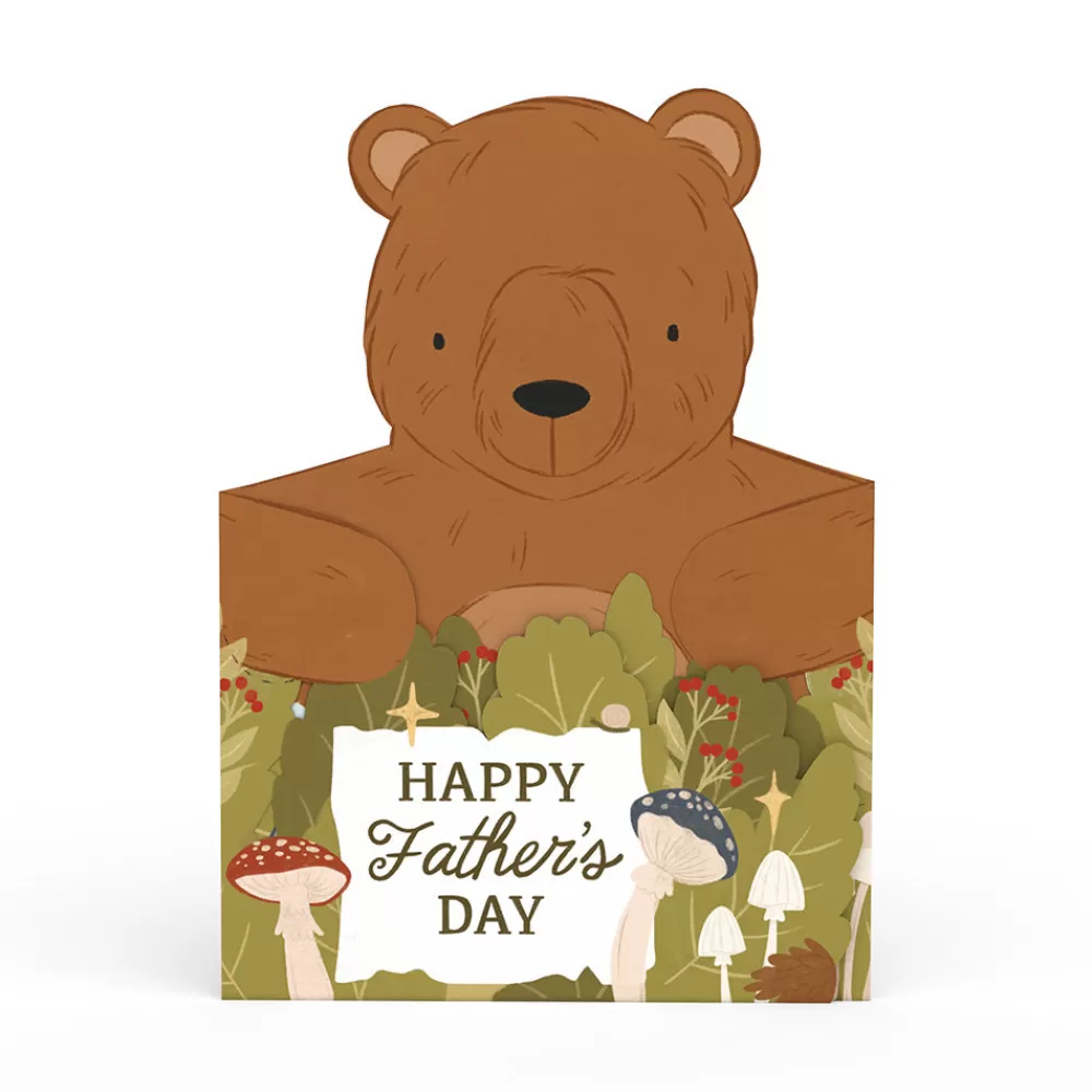 Lovepop Decor | Father'S Day 6/15 | Happy Father's Day Bear Tri-Fold Card