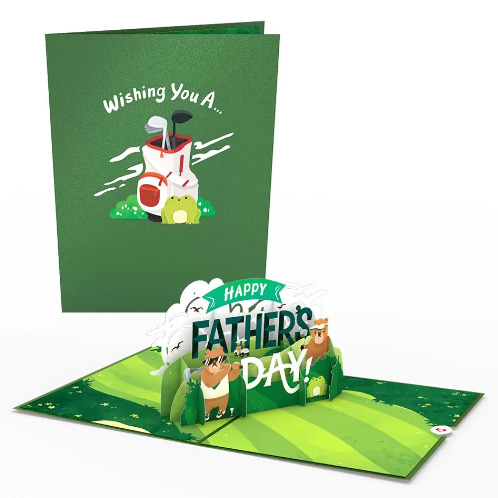 Lovepop Father'S Day 6/15 | Dad | Happy Father's Day Golf Pop-Up Card