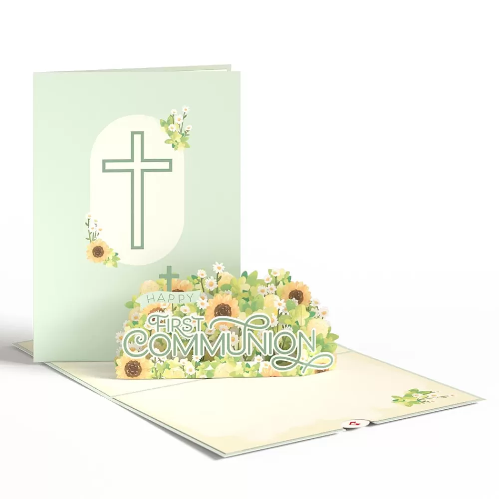 Lovepop Religious | Happy First Communion Pop-Up Card