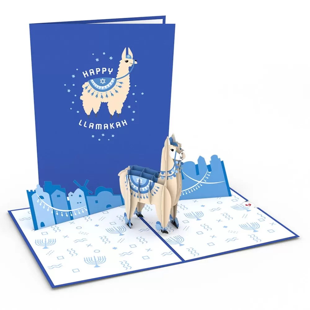 Lovepop Greeting Cards | Religious | Happy Llamakah Pop-Up Card