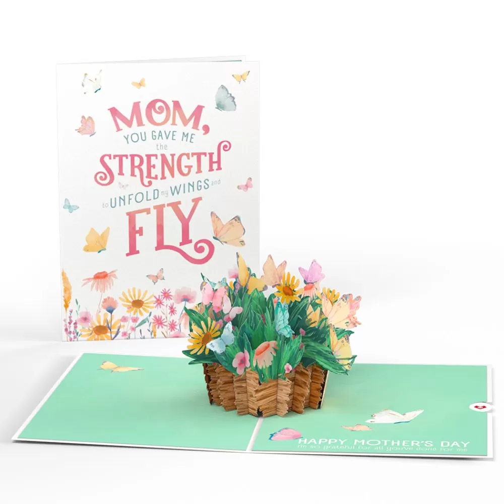 Lovepop Greeting Cards | Mother'S Day 5/11 | Happy Mother’s Day Butterfly Basket Pop-Up Card