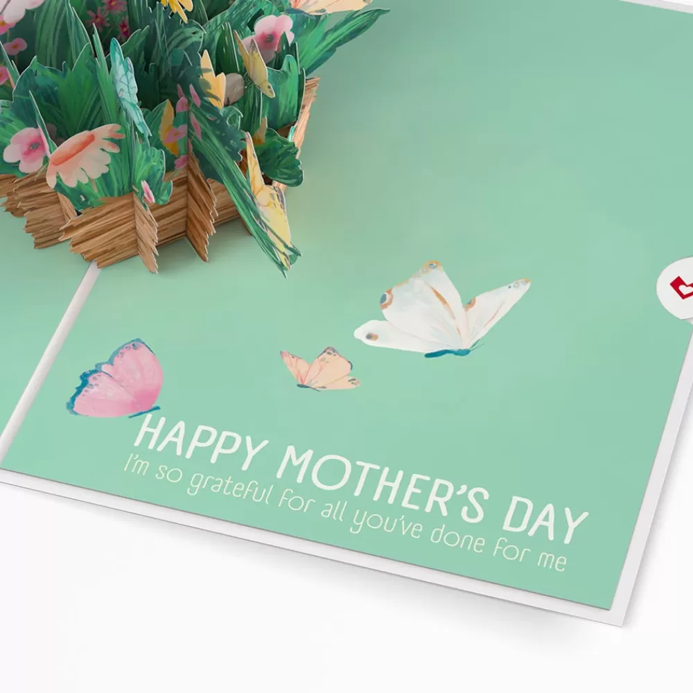 Lovepop Greeting Cards | Mother'S Day 5/11 | Happy Mother’s Day Butterfly Basket Pop-Up Card