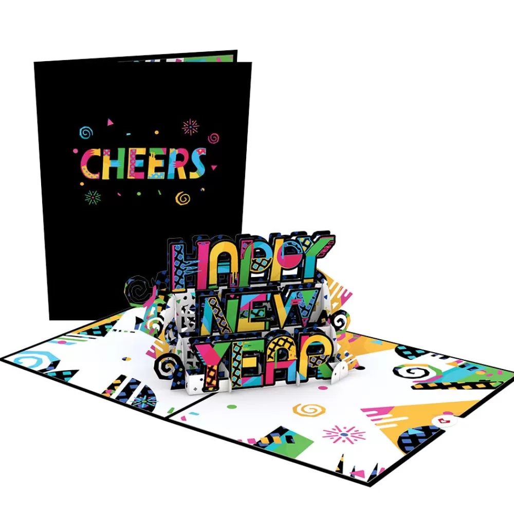 Lovepop Greeting Cards | New Year 1/1 | Happy New Year Pop-Up Card