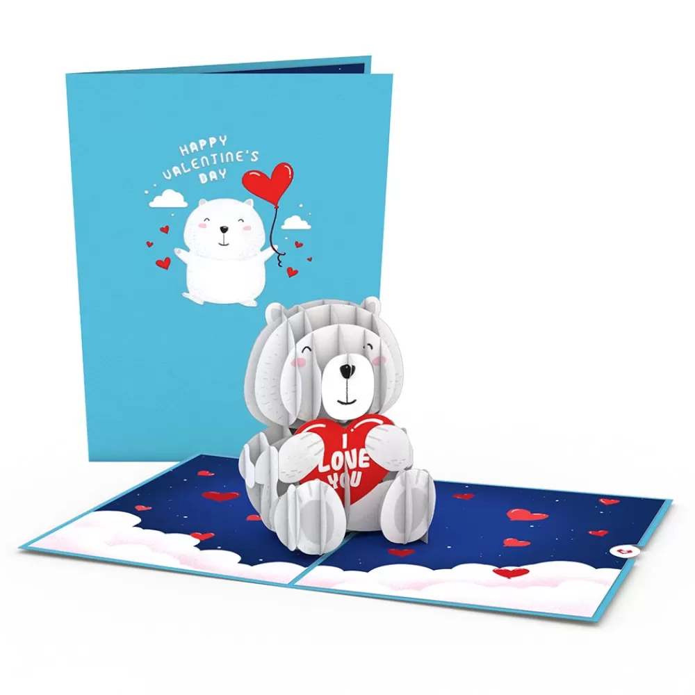 Lovepop Greeting Cards | Valentine'S Day 2/14 | Happy Valentine's Day' Bear Pop-Up Card