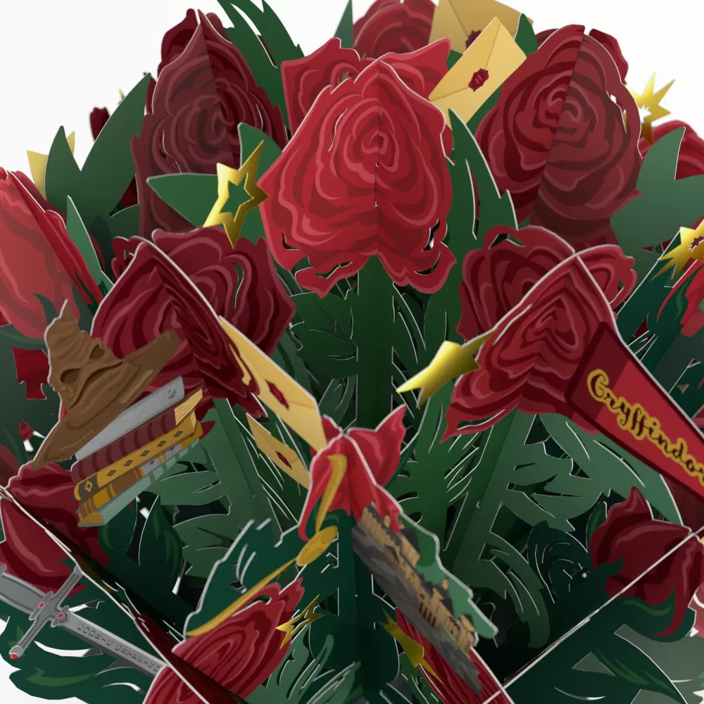 Lovepop Pop-Up Bouquets | Harry Potter | Harry Potter™ Gryffindor™ Bouquet