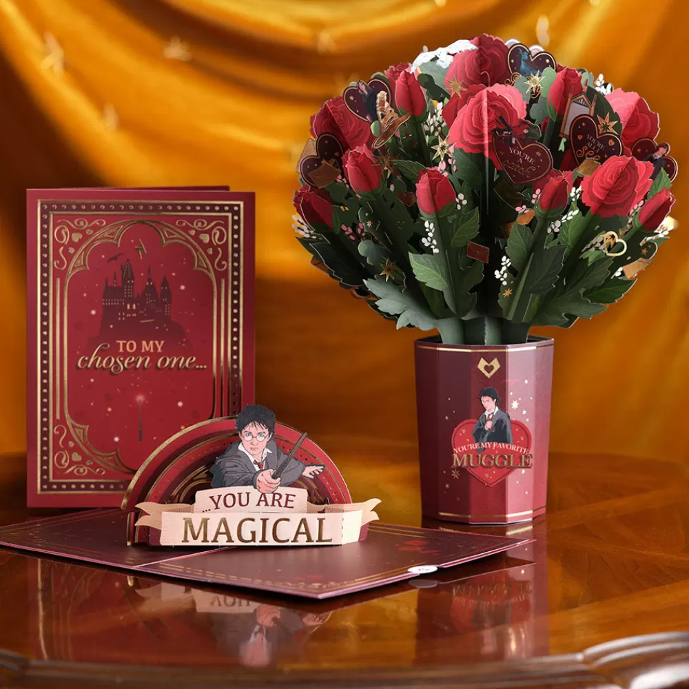 Lovepop Pop-Up Bouquets | Card & Gift Bundles | Harry Potter™ You Are Magical Bundle