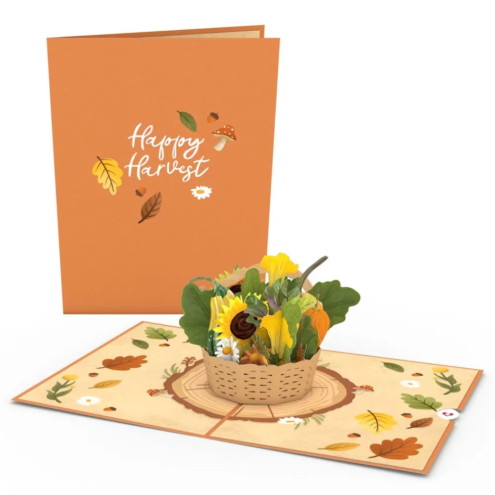 Lovepop Thanksgiving 11/27 | Harvest Basket Pop-Up Card