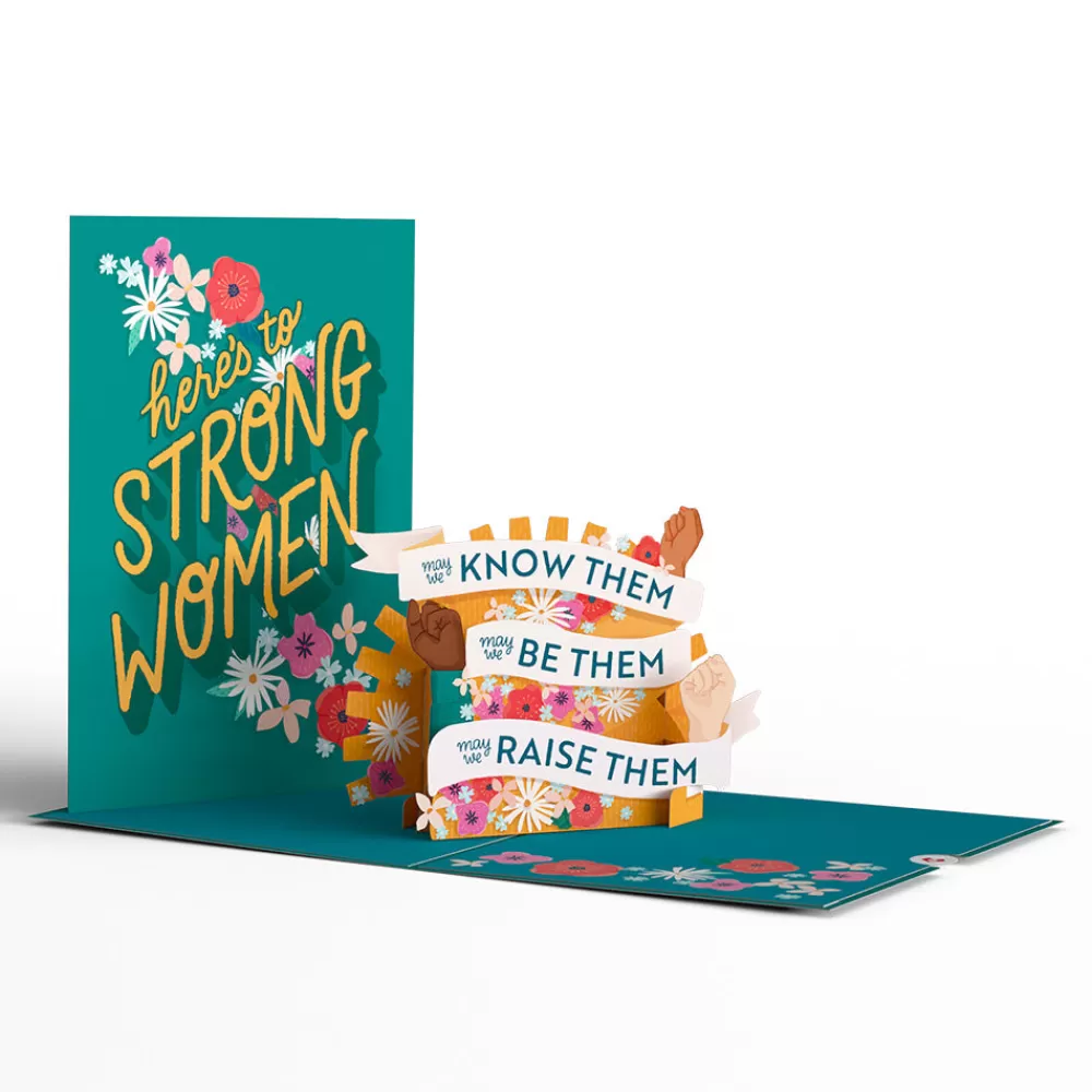 Lovepop Greeting Cards | International Women'S Day 3/8 | Here's to Strong Women Pop-Up Card