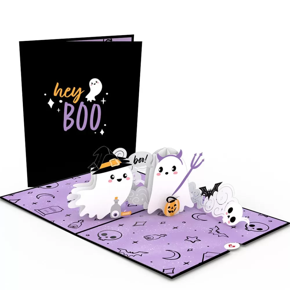 Lovepop Halloween 10/31 | Hey Boo' Ghosts Pop-Up Card