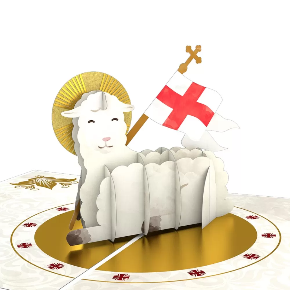 Lovepop Greeting Cards | Religious | Holy Lamb Pop-Up Card