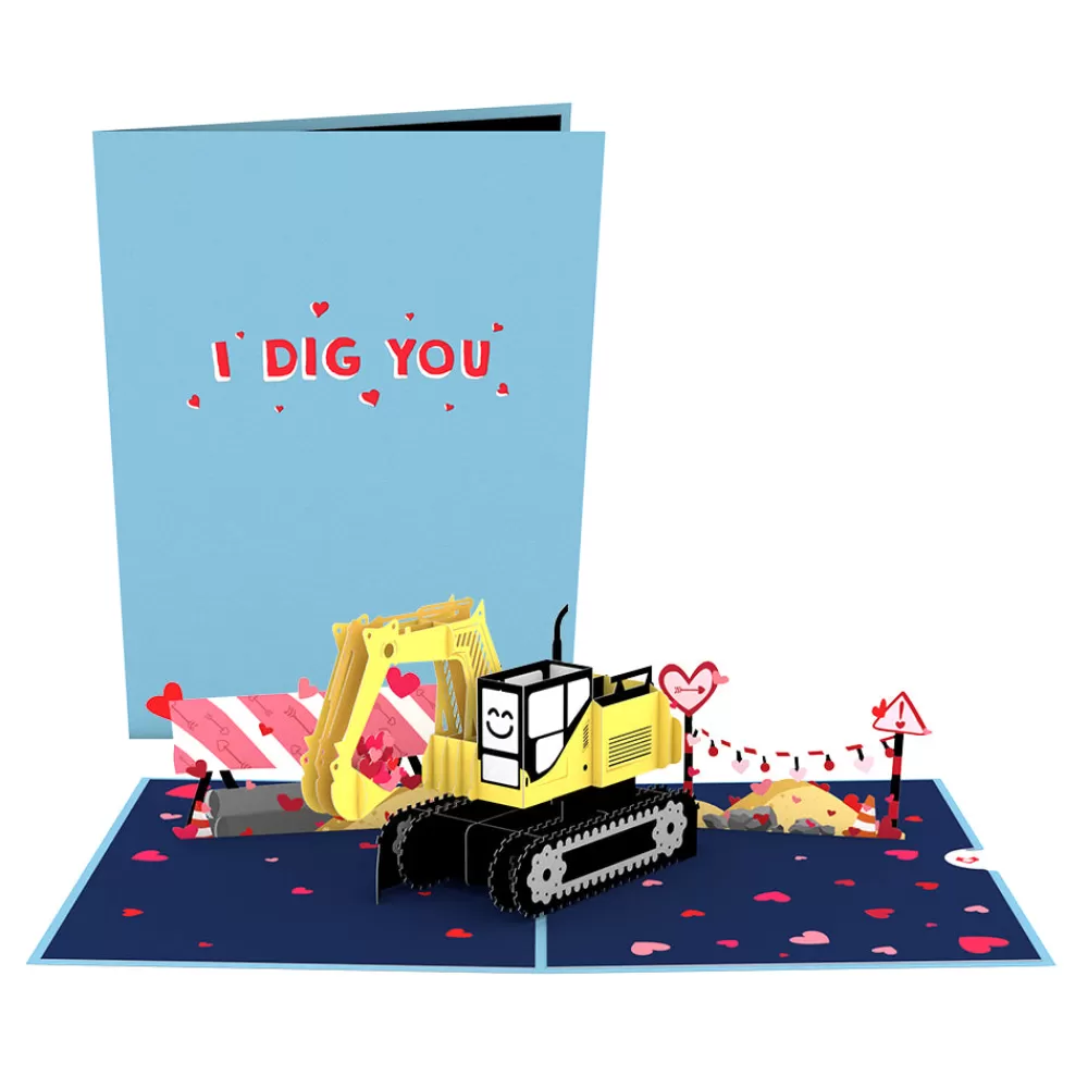 Lovepop Greeting Cards | Anniversary | I Dig You Pop-Up Card