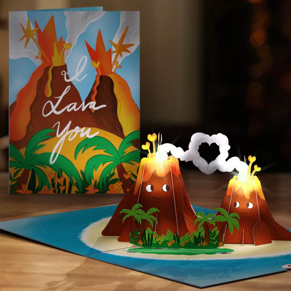 Lovepop Valentine'S Day 2/14 | I Lava You Light-Up Pop-Up Card