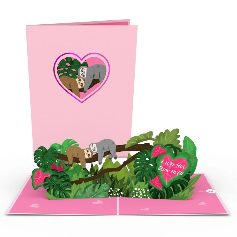 Lovepop Valentine'S Day 2/14 | I Love You Sloths Pop-Up Card